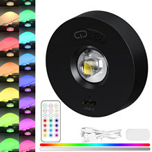 LED rechargeable remote-controlled ice hockey light